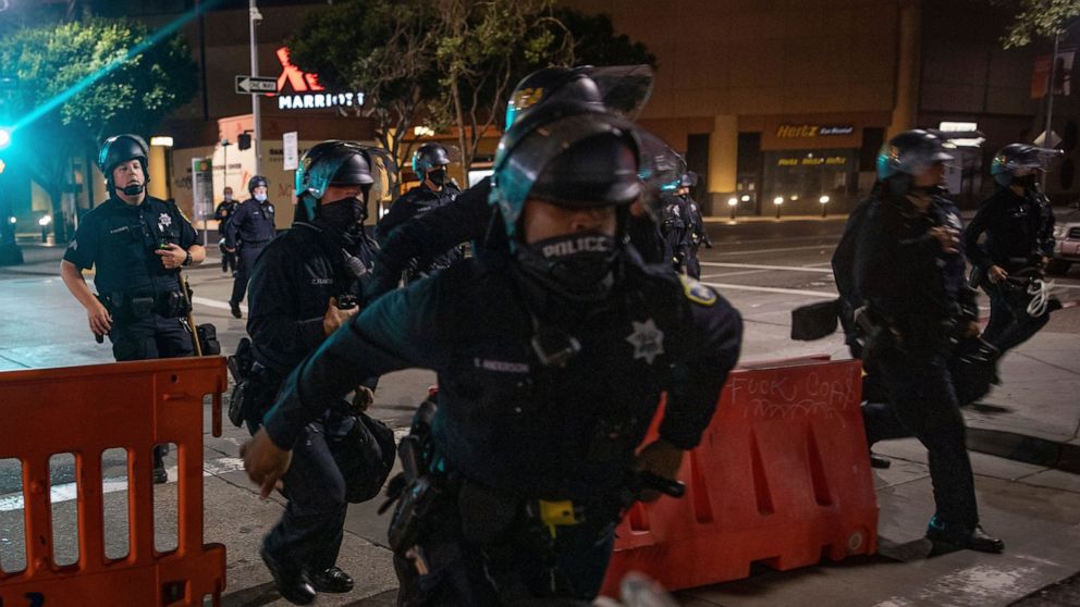 Just an "Intense" Peaceful Protest
