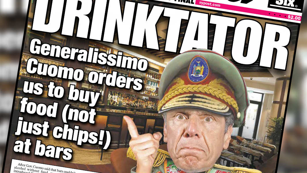 Cuomo Targets NY Bars