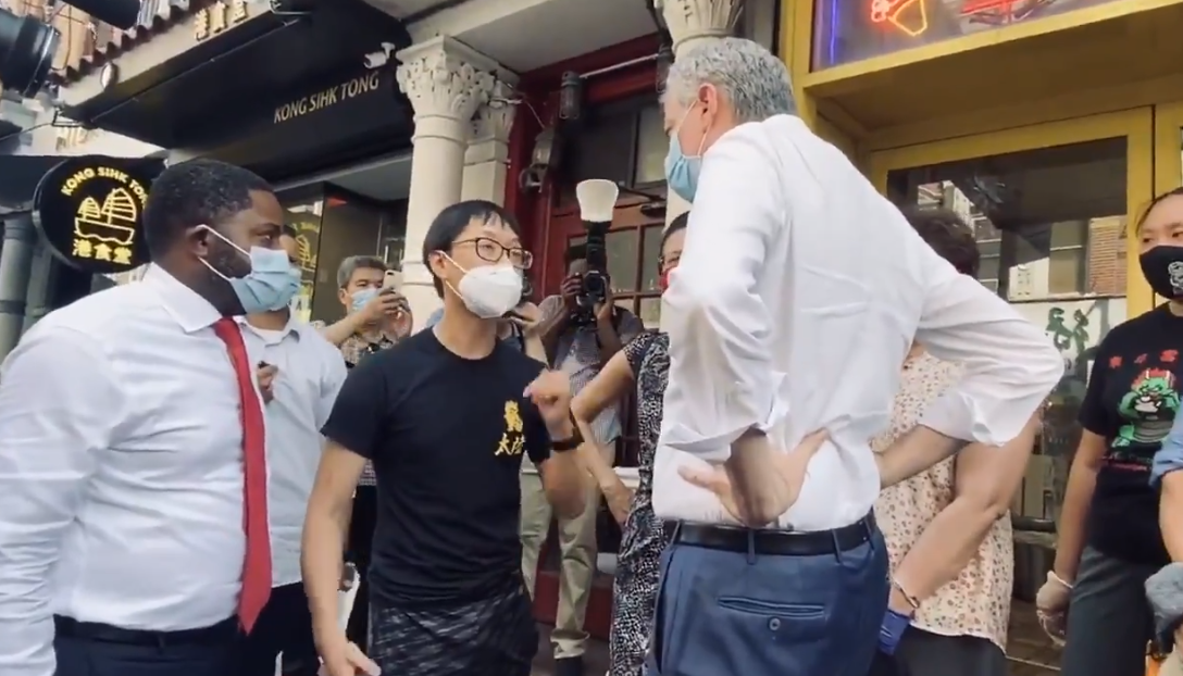 Chinatown Baker "brushed off" by Bill de Blasio
