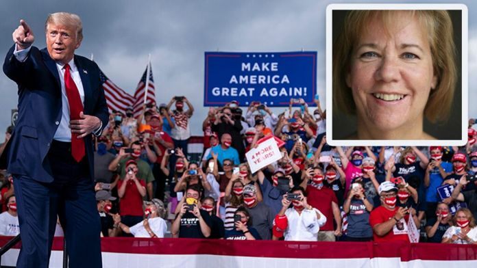 Trump Rally Kathy Gray
