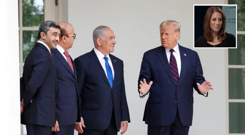 So called "Journalist" Jacki Schachner doesn't get why the Abraham Accords are such a big deal.
