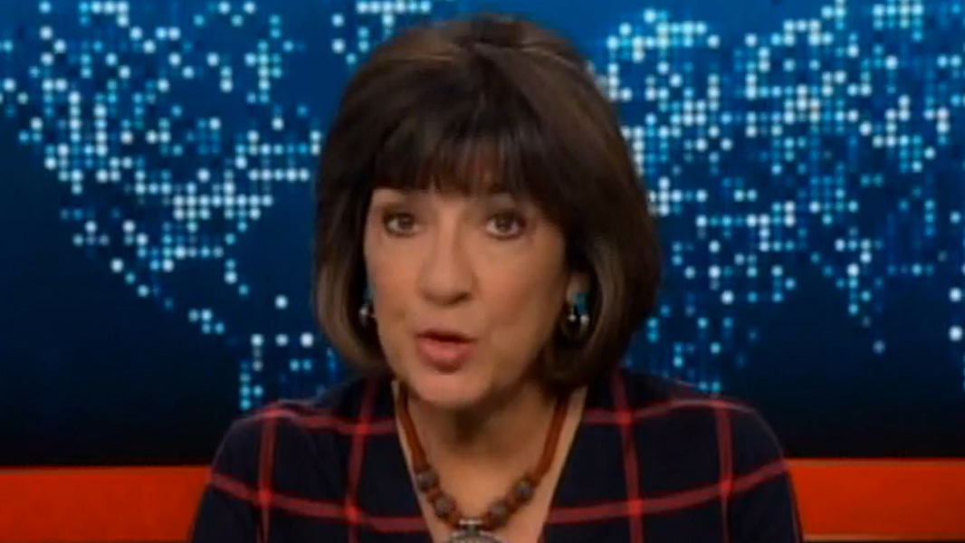 CNN's Christiane Amanpour is the latest person to compare President Donald Trump and his administration to Nazi Germany.