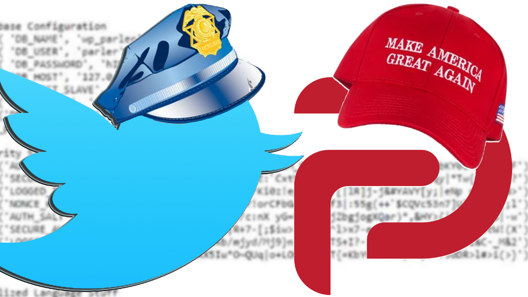 "Fake news" that Parler was hacked went unchecked on Twitter, leaving questions about the social media giant's motives towards a competitor.
