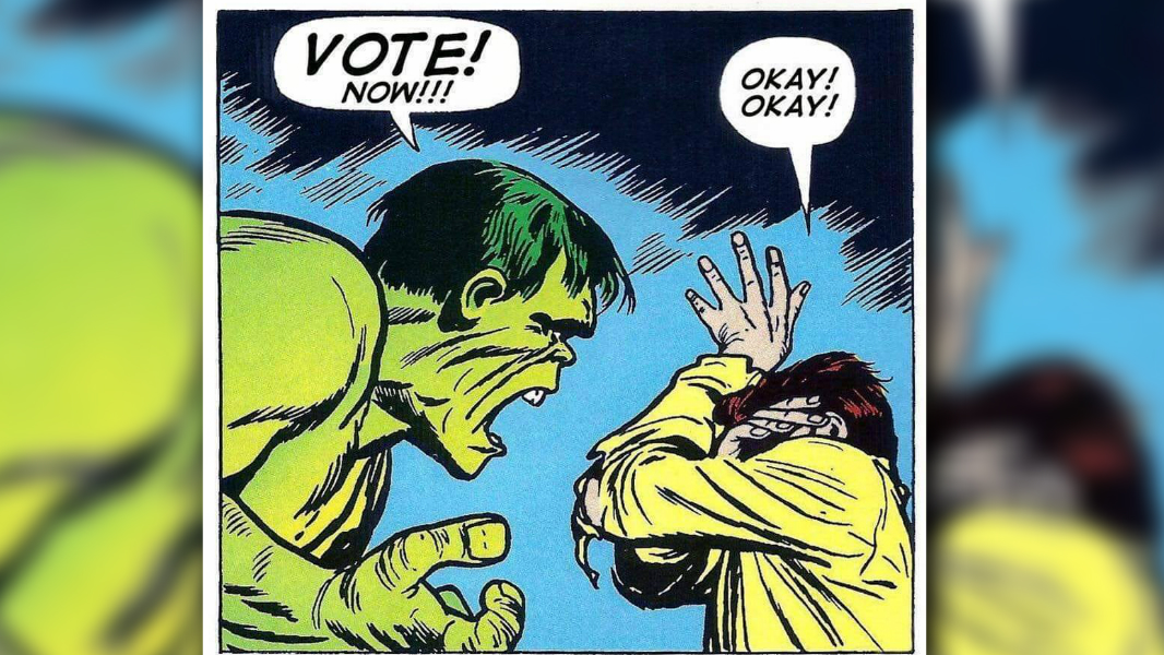 What are you waiting for?!? Stop Reading this and go vote. And if you've already voted, let us know in the comments!